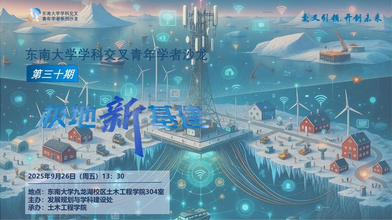 学科交叉青年学者沙龙第30期：极地新基建